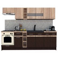 Bucatarie MARINA NEW 260 Wenge / Stejar Sonoma